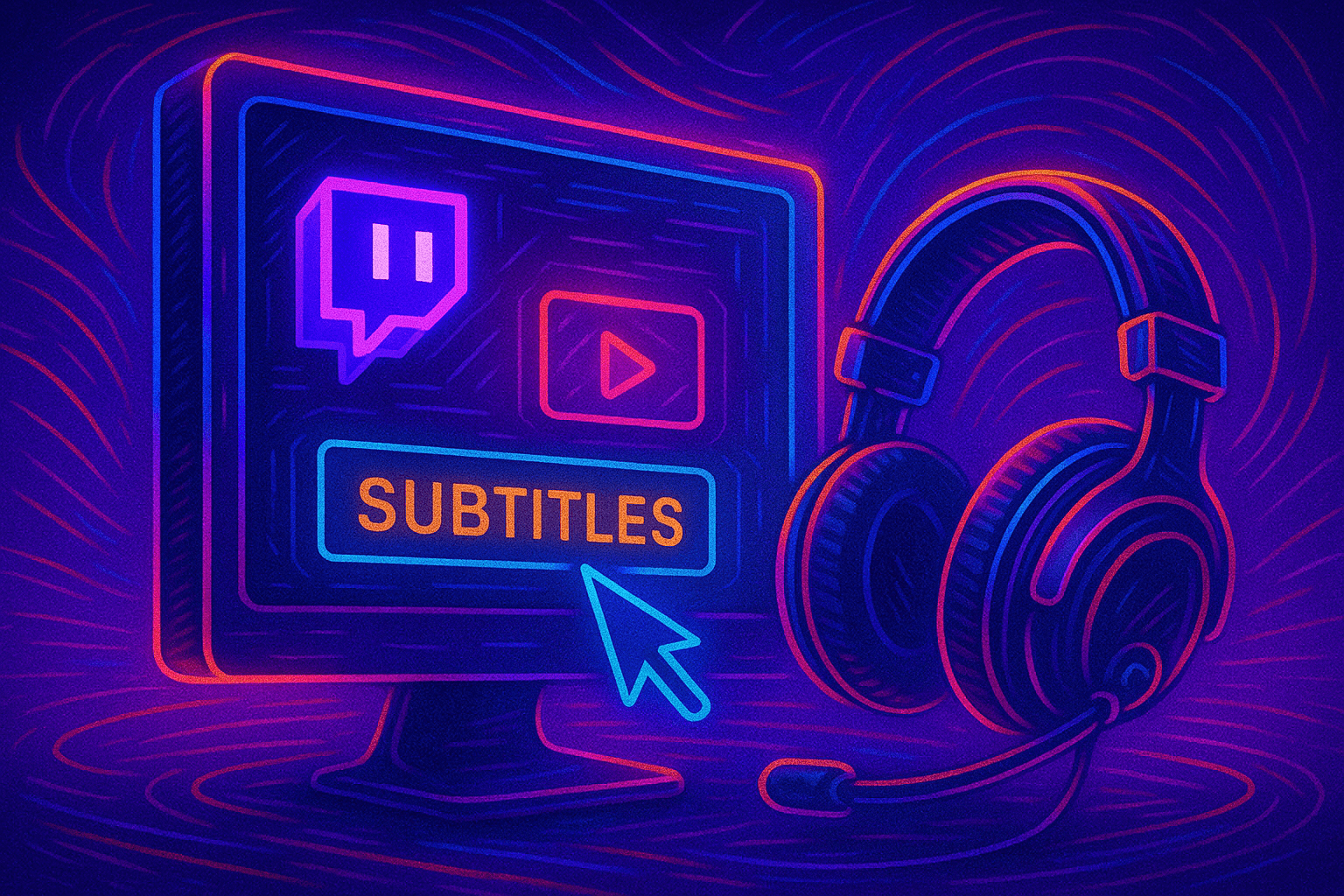 Субтитры на Twitch: как включить и настроить закрытые титры