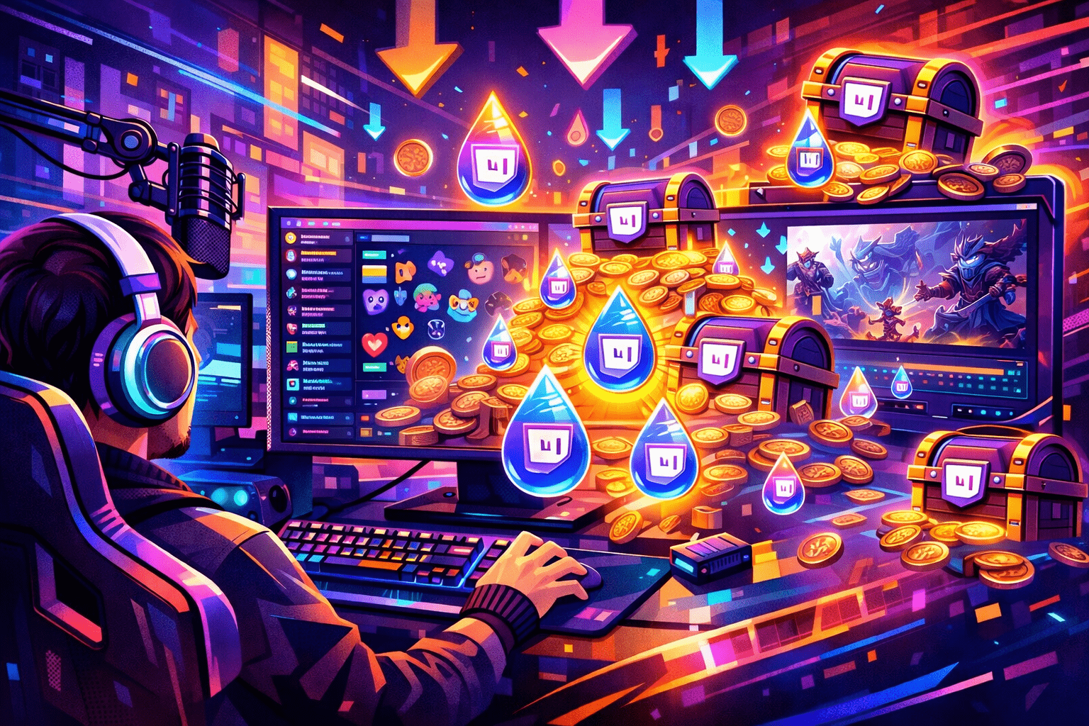 Система Mission-Based Drops в Twitch: Как получать игровые награды за просмотр стримов