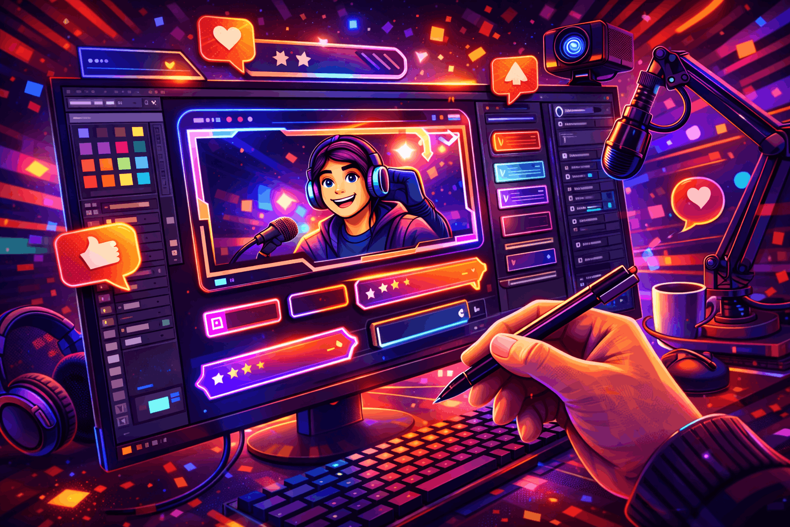 Как сделать оверлей для стрима