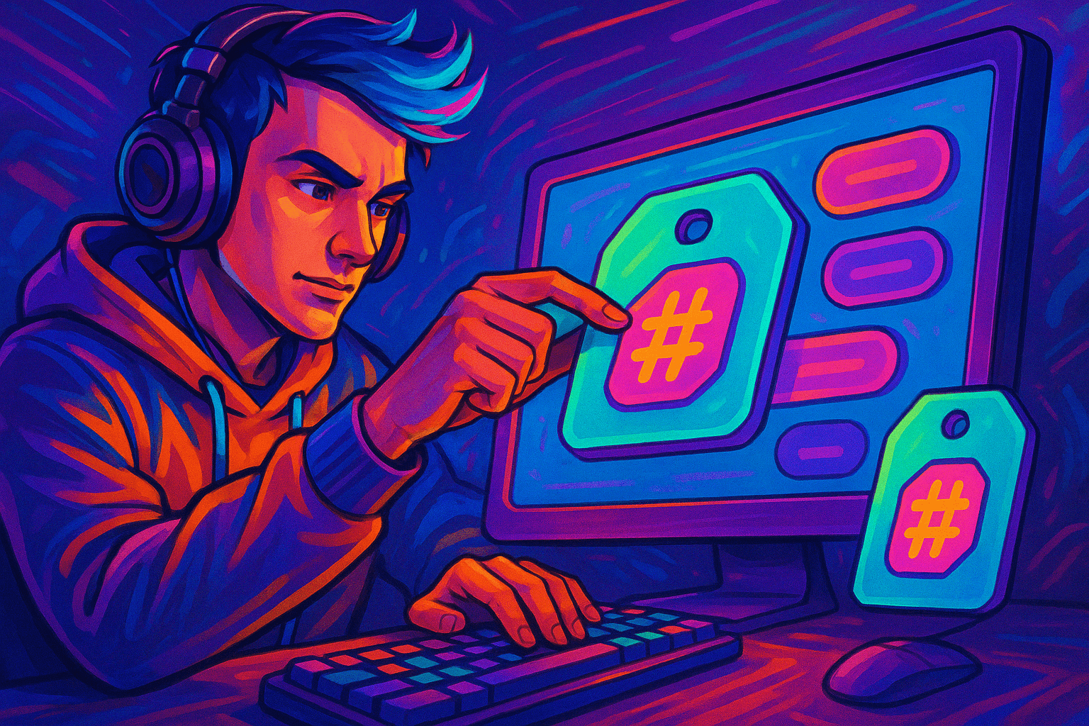 Теги для стрима на Твиче, как сделать название стрима на Twitch