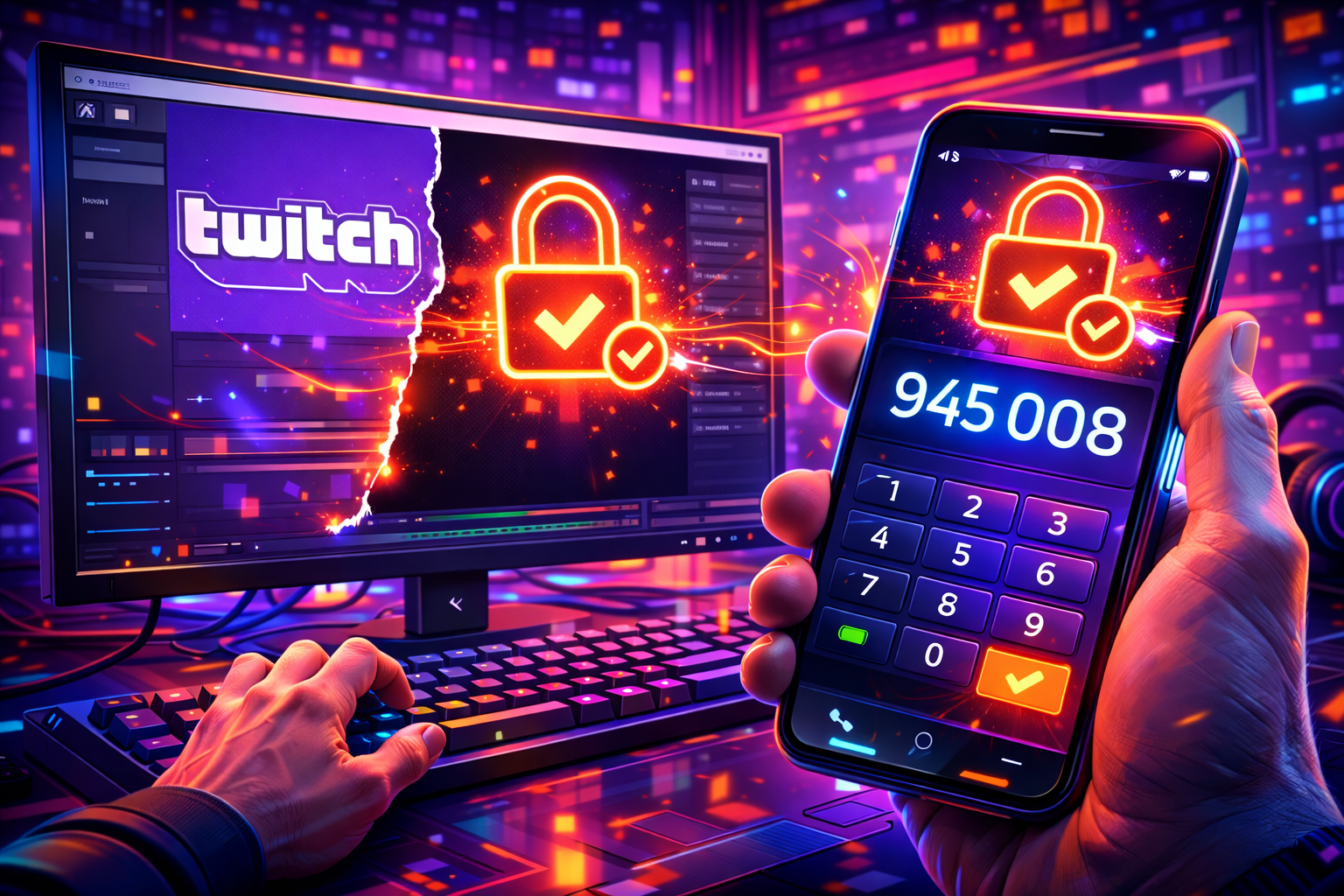 Двухфакторная аутентификация Twitch, как войти в Твич по QR-коду