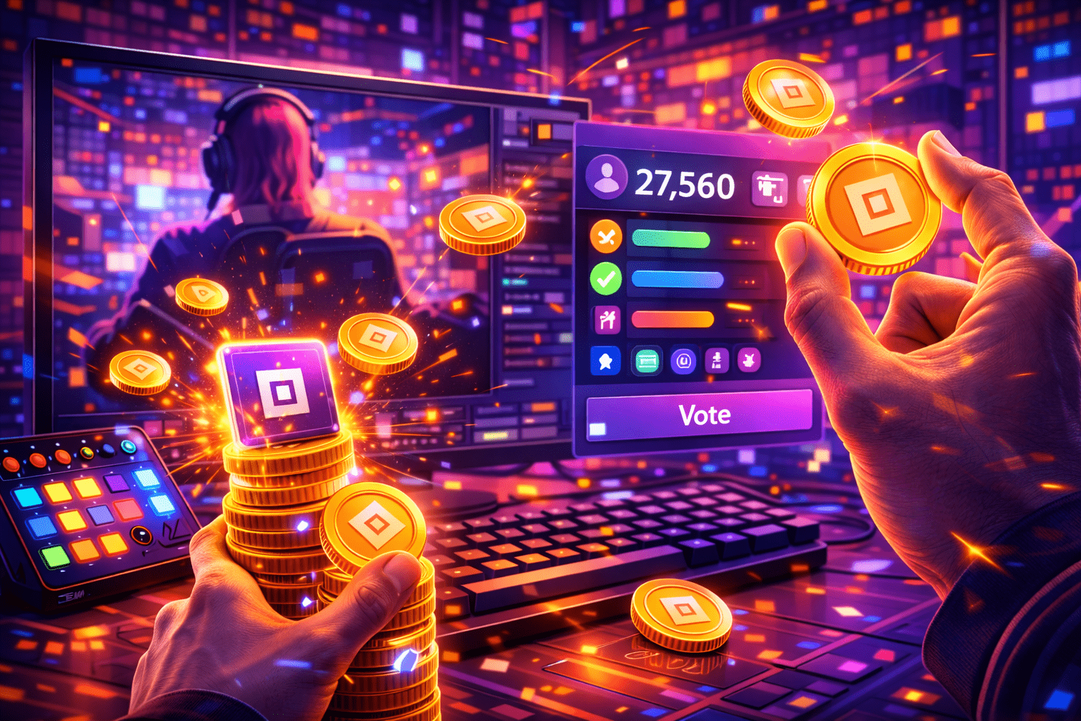 Баллы канала Twitch для зрителей: Как заработать и потратить очки